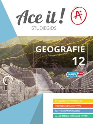 cover image of Ace It! Geografie Graad 12
